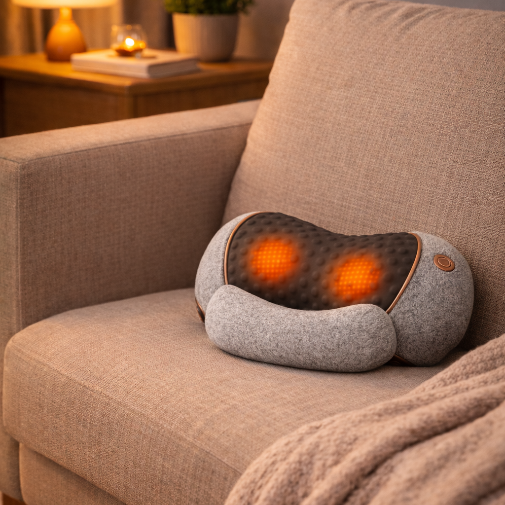 Coussin Masseur Cervical Chauffant