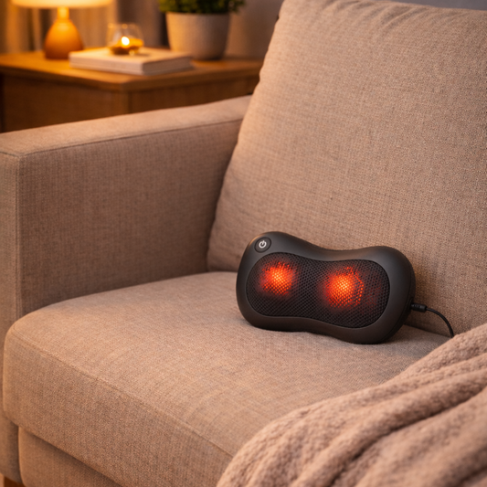 Oreiller de Massage Intelligent Chauffant